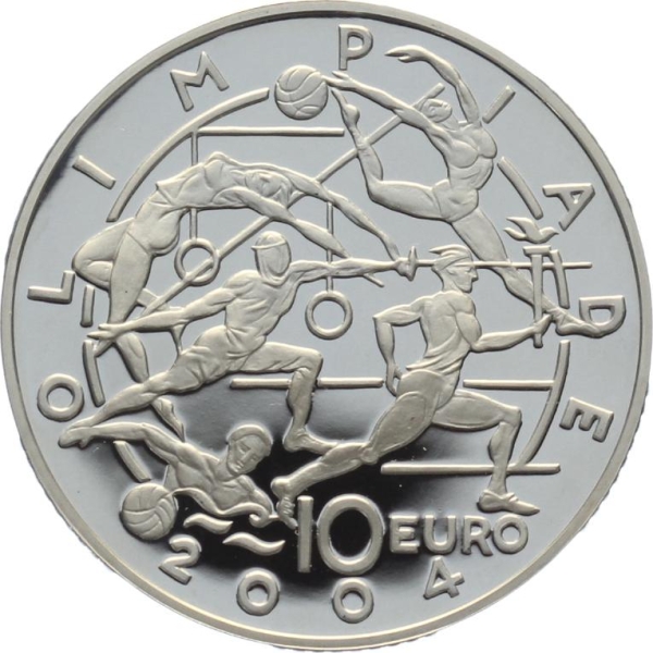 San Marino 10 Euro 2004 - Olympiade